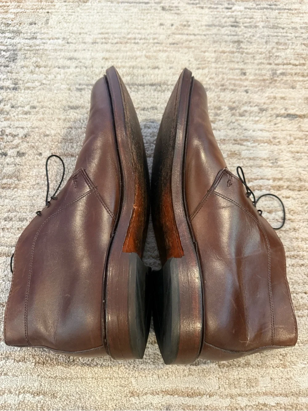 Ellen Edmonds  Dundee 2.0 Chukka Brown leather booties